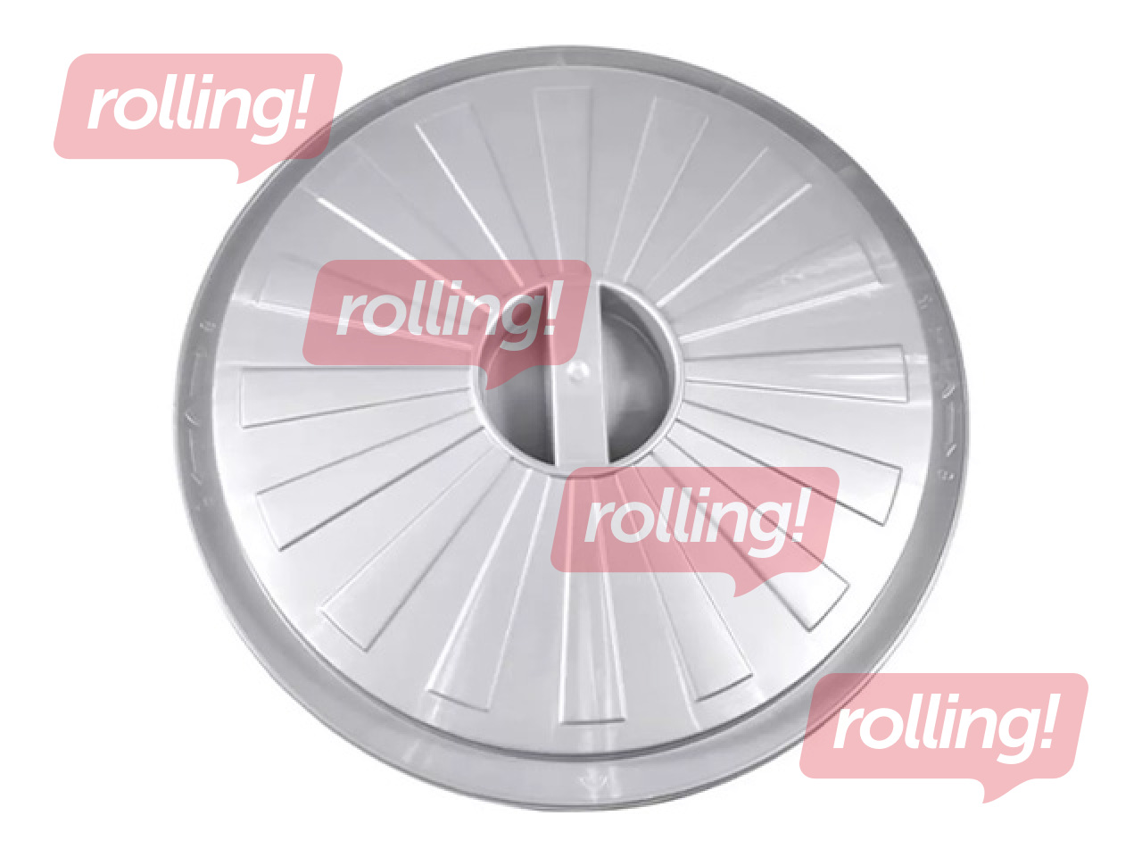 Prügikast Keeeper Mats Maxi, plastmass, hall, 50l