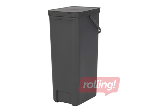 Waste bin Brabantia Sort & Go, grey, 40l