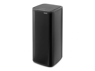 Мусорное ведро Brabantia Bo Touch, матовое, черное, 30л