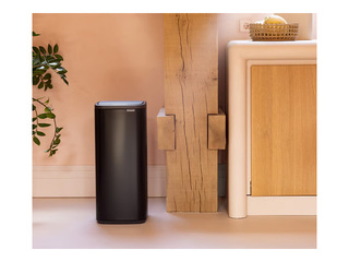 Мусорное ведро Brabantia Bo Touch, матовое, черное, 30л