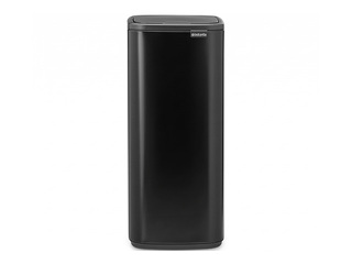 Waste bin Brabantia Bo Touch, matt, black, 30l