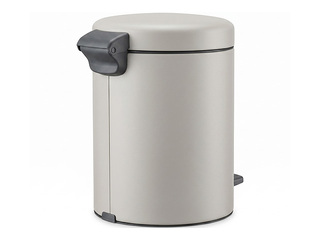 Atkritumu tvertne ar pedāli Brabantia, NewIcon, gaiši pelēka, 5l
