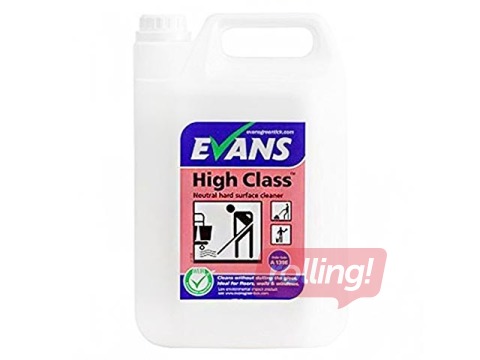 Grīdu mazgāšanas līdzeklis Evans, Vanodine High Class, universāls, 5l