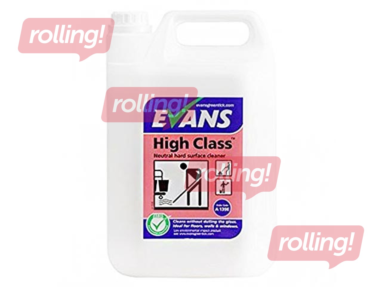 Универсальное чистящее средство для пола Evans, Vanodine High Class, 5л
