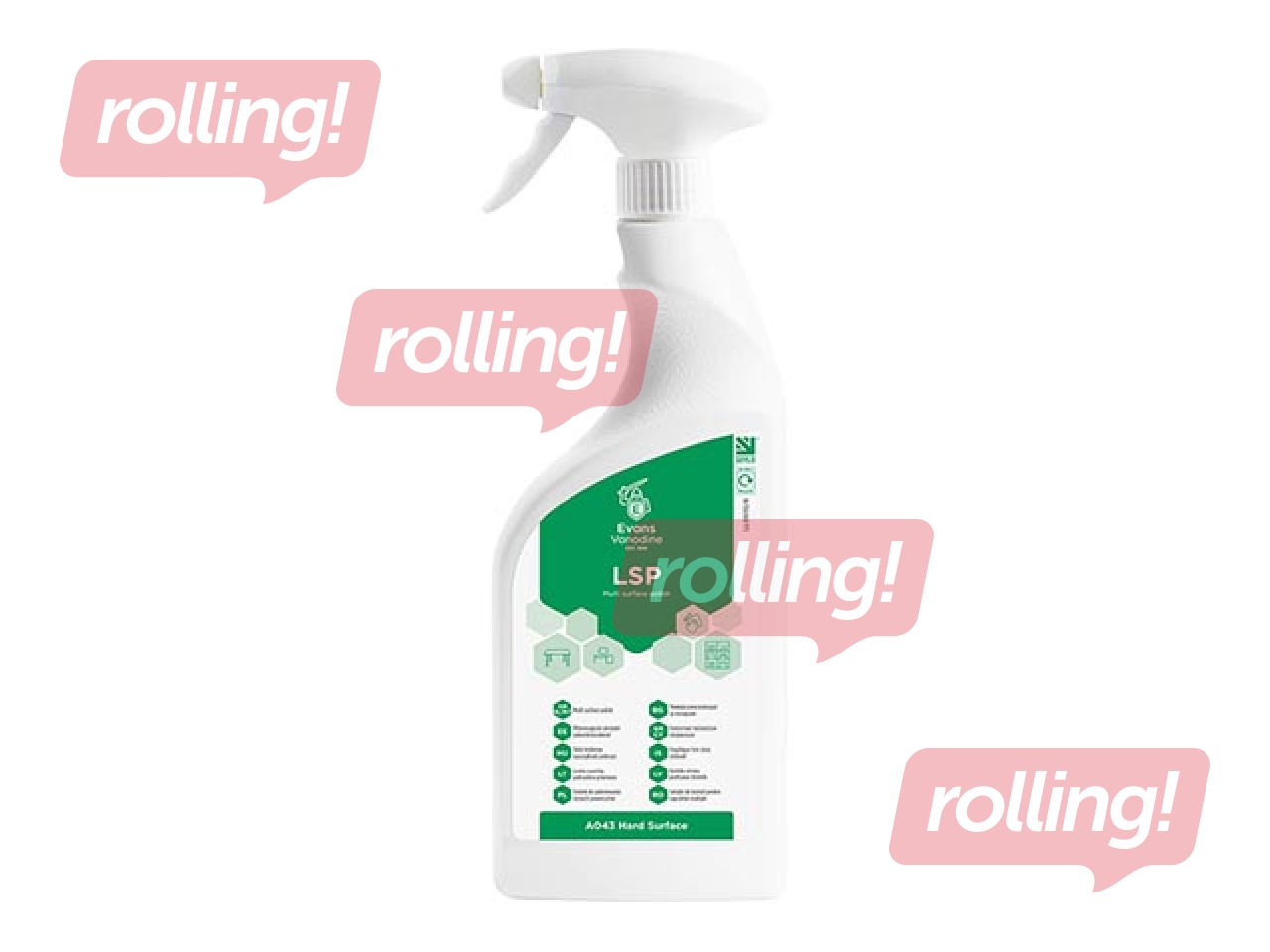 Mööbli puhastus- ja poleerimisvahend Evans Vanodine L.S.P., 750ml