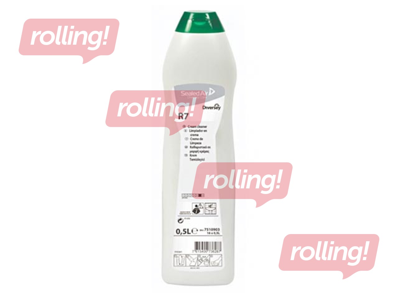 Krēmveida tīrīšanas līdzeklis DIVERSEY R7, 500ml