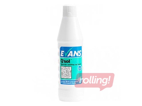 Dishwashing detergent Evans Vanodine Q'SOL, 1 l