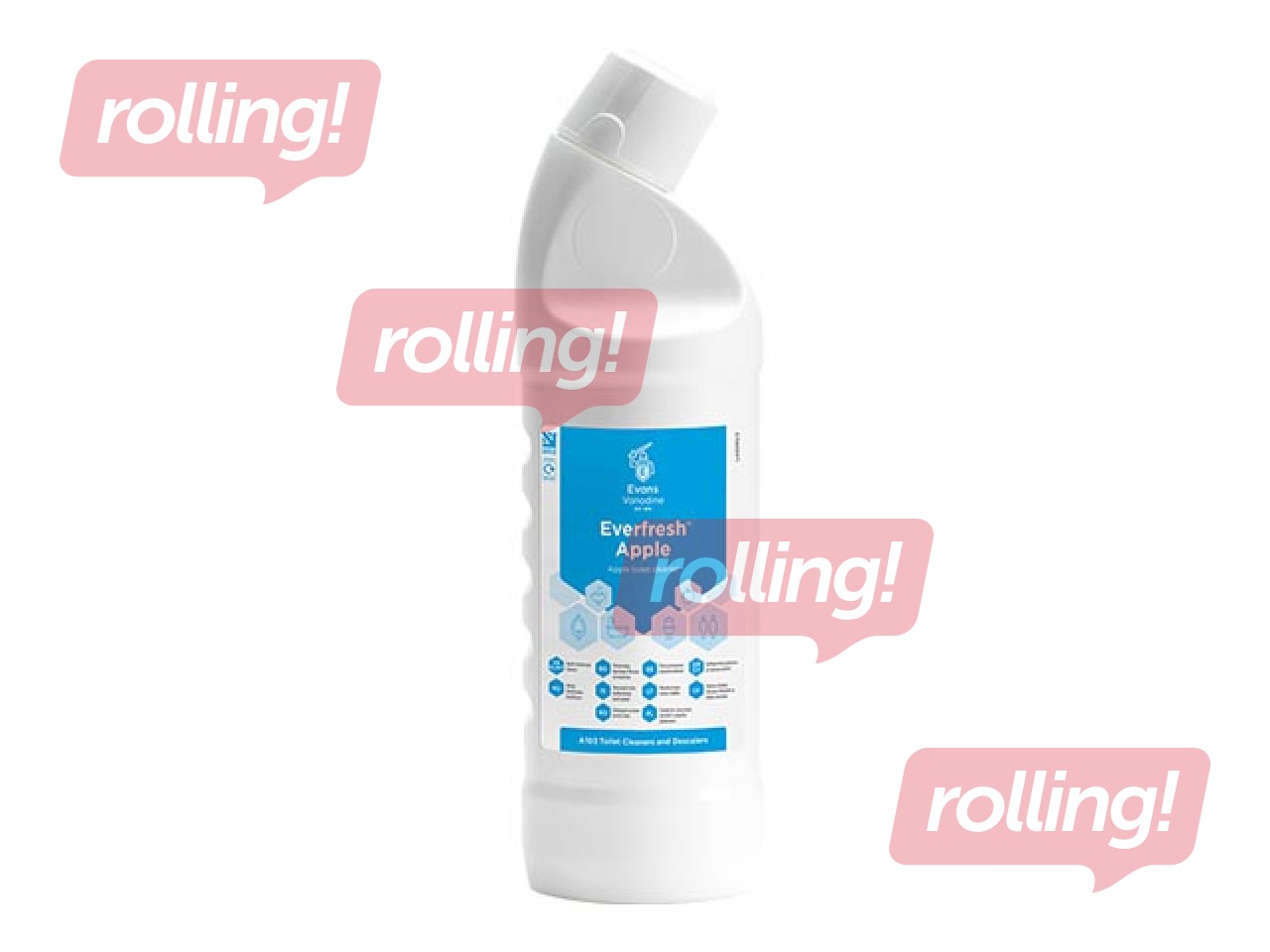 Tualetes tīrīšanas līdzeklis Evans Vanodine Everfresh, 1l