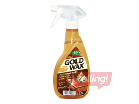 Mēbeļu tīrīšanas līdzeklis Gold Drop, Gold Wax, 400ml