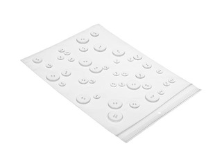 Zip-lock plastic bags 200 x 300 mm, 50 mic, 100 pcs