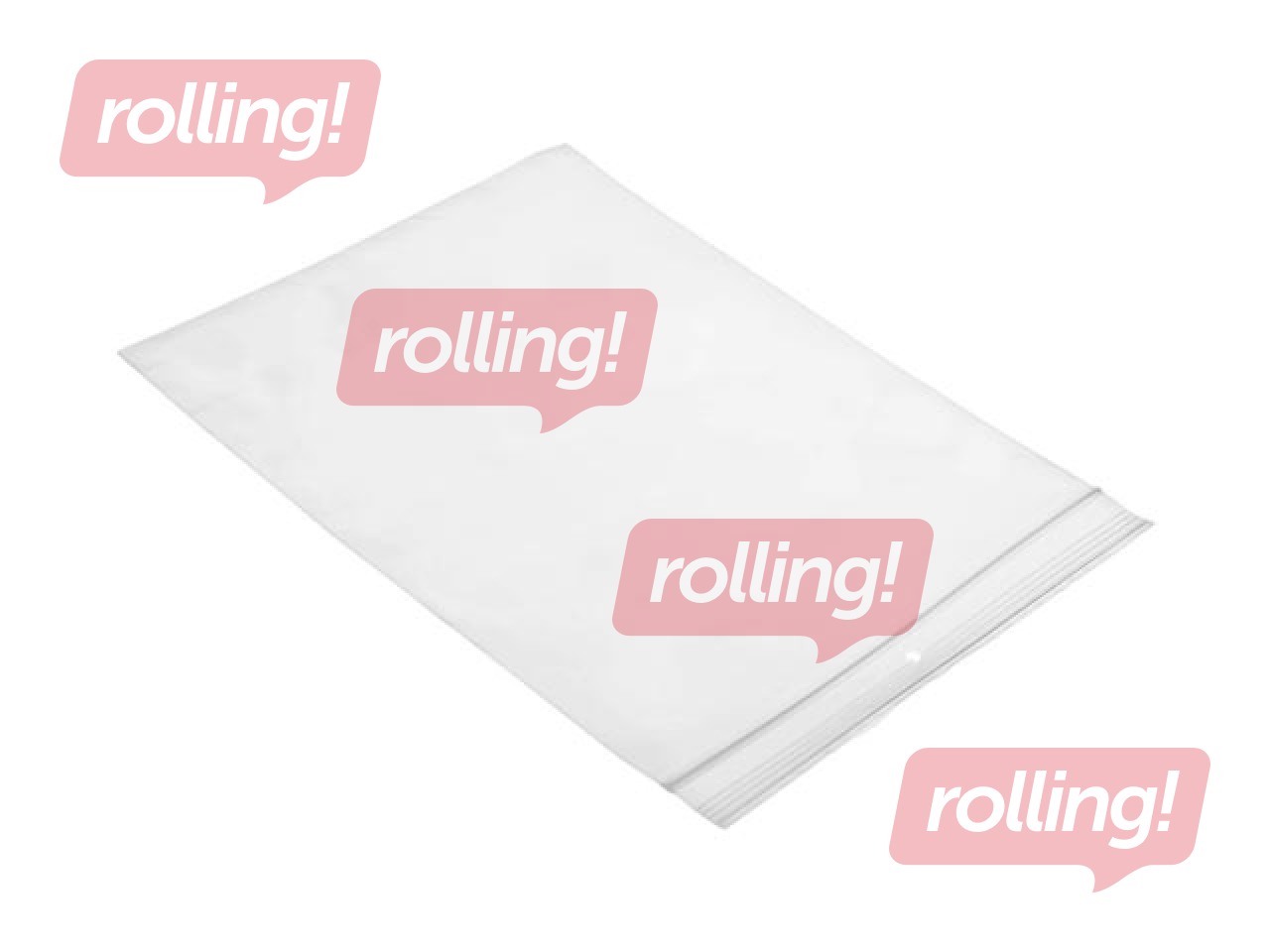 Aizveramie maisiņi 150 x 200 mm, 50 mic, 100 gab.