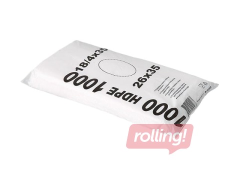 Пакеты без ручками HDPE, 18x35 см, 800 шт. 