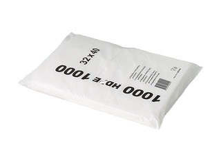 Пакеты без ручками HDPE, 32x40 см, 1000 шт. 