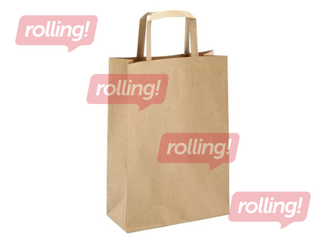 Бумажные мешки, 450x170x480мм, коричневый