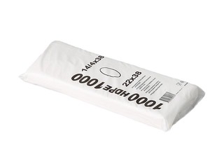 Пакеты без ручками HDPE, 22x38 см, 1000 шт. 