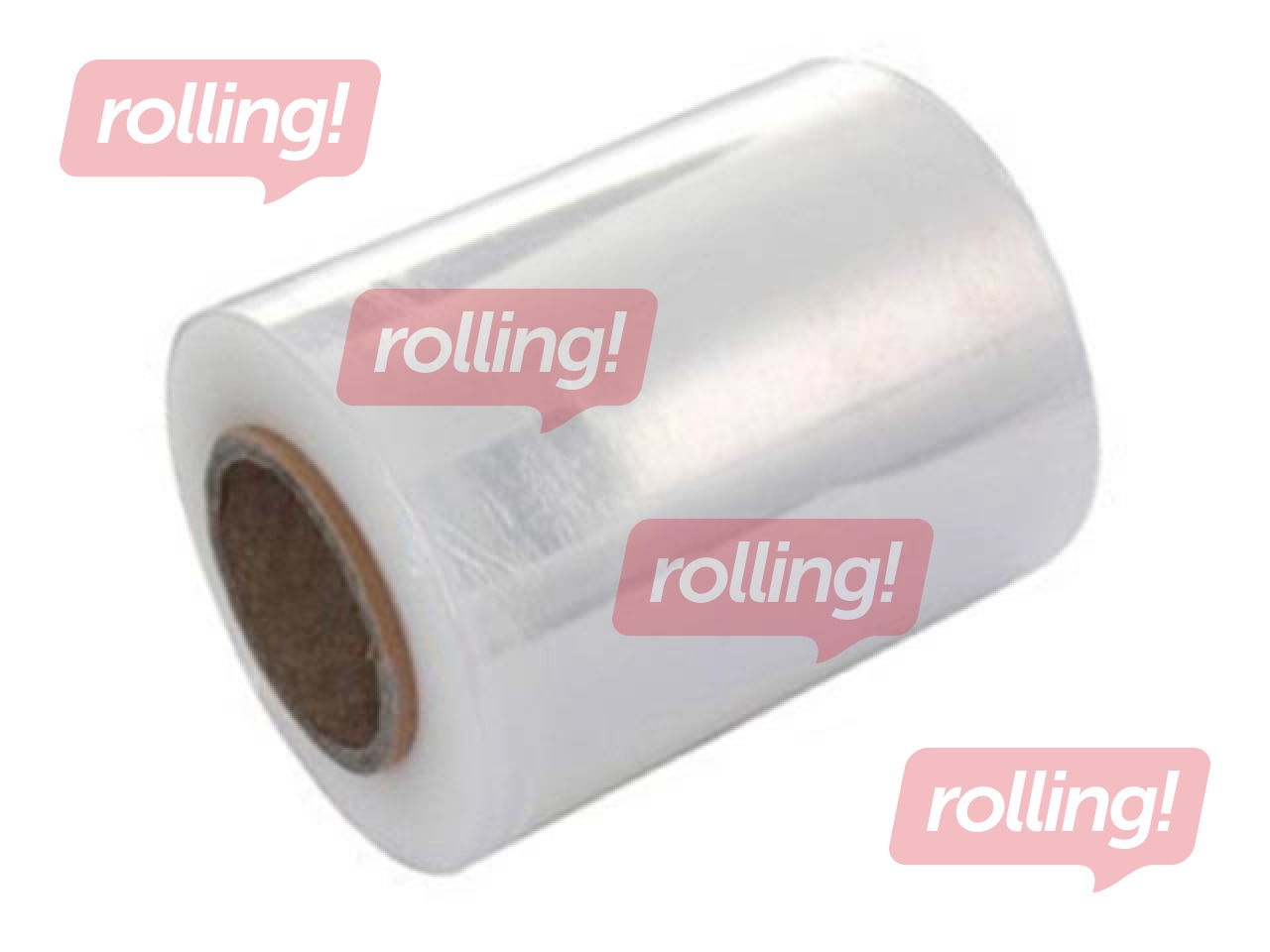 Plēve iepakošanai, 10cmx120m, Ø 7cm, 23 mikroni