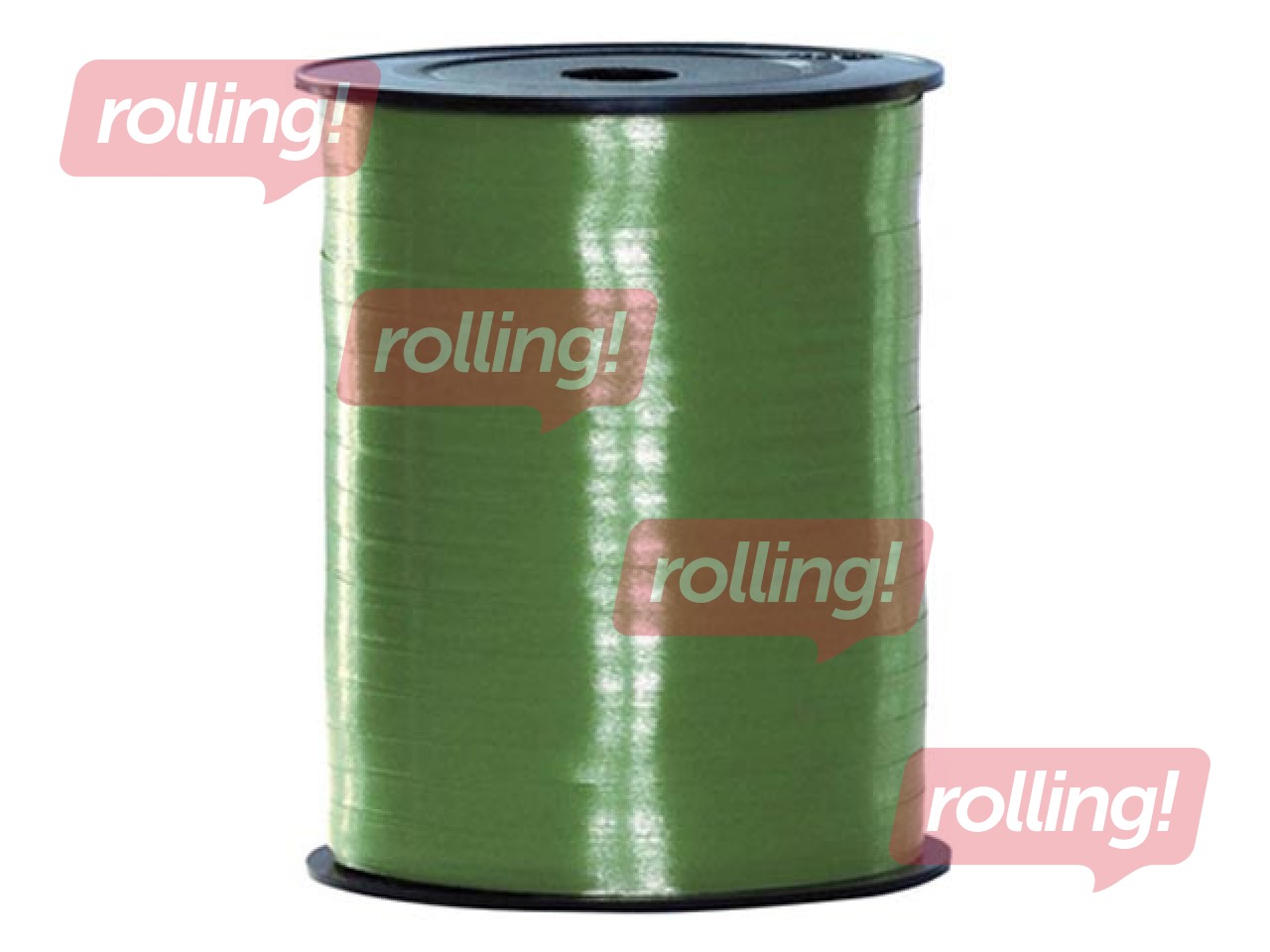 Gift packing tape, 200m, dark green