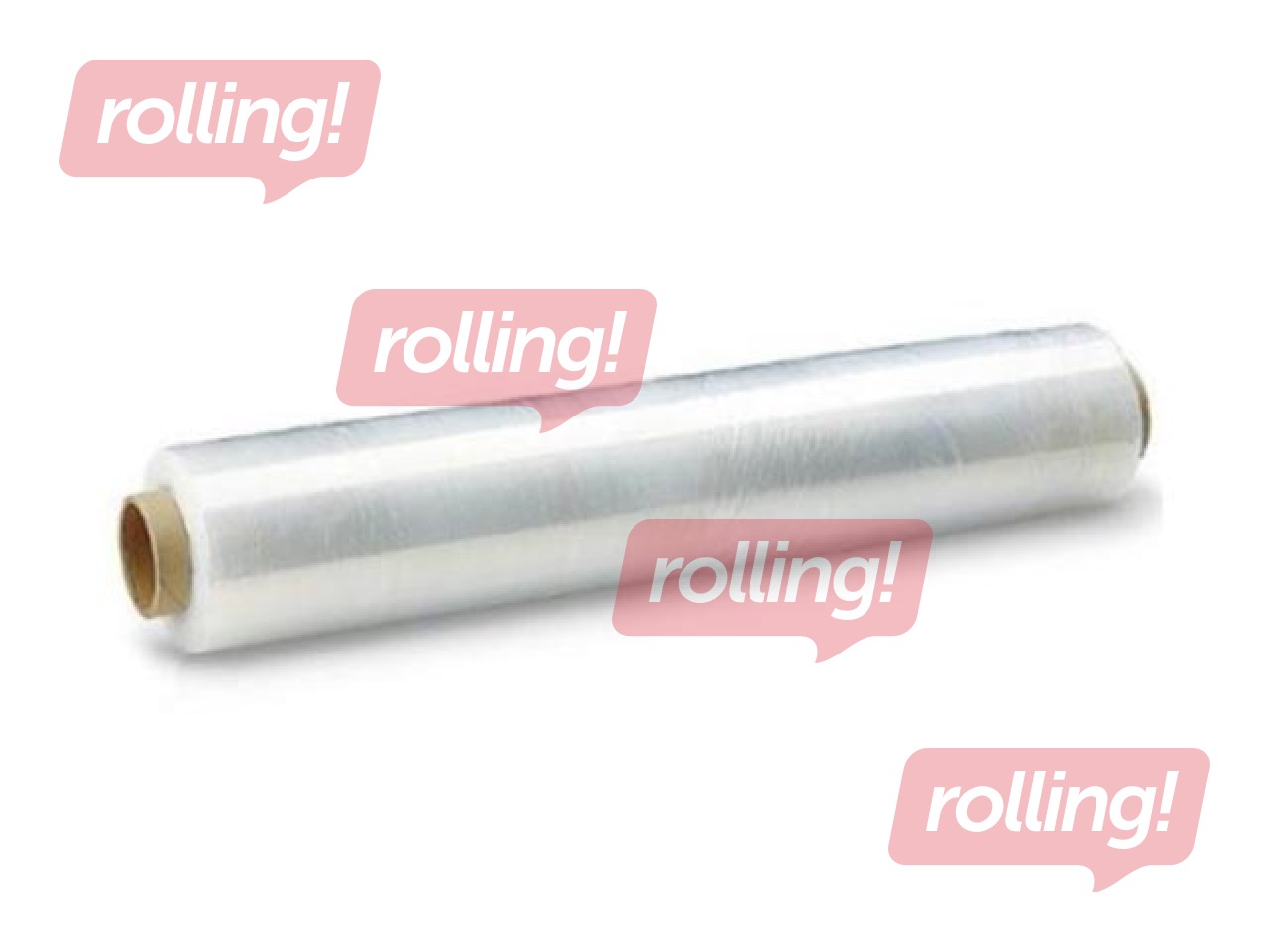 Plēve palešu iepakošanai, 45cmx200m, 17 mikroni