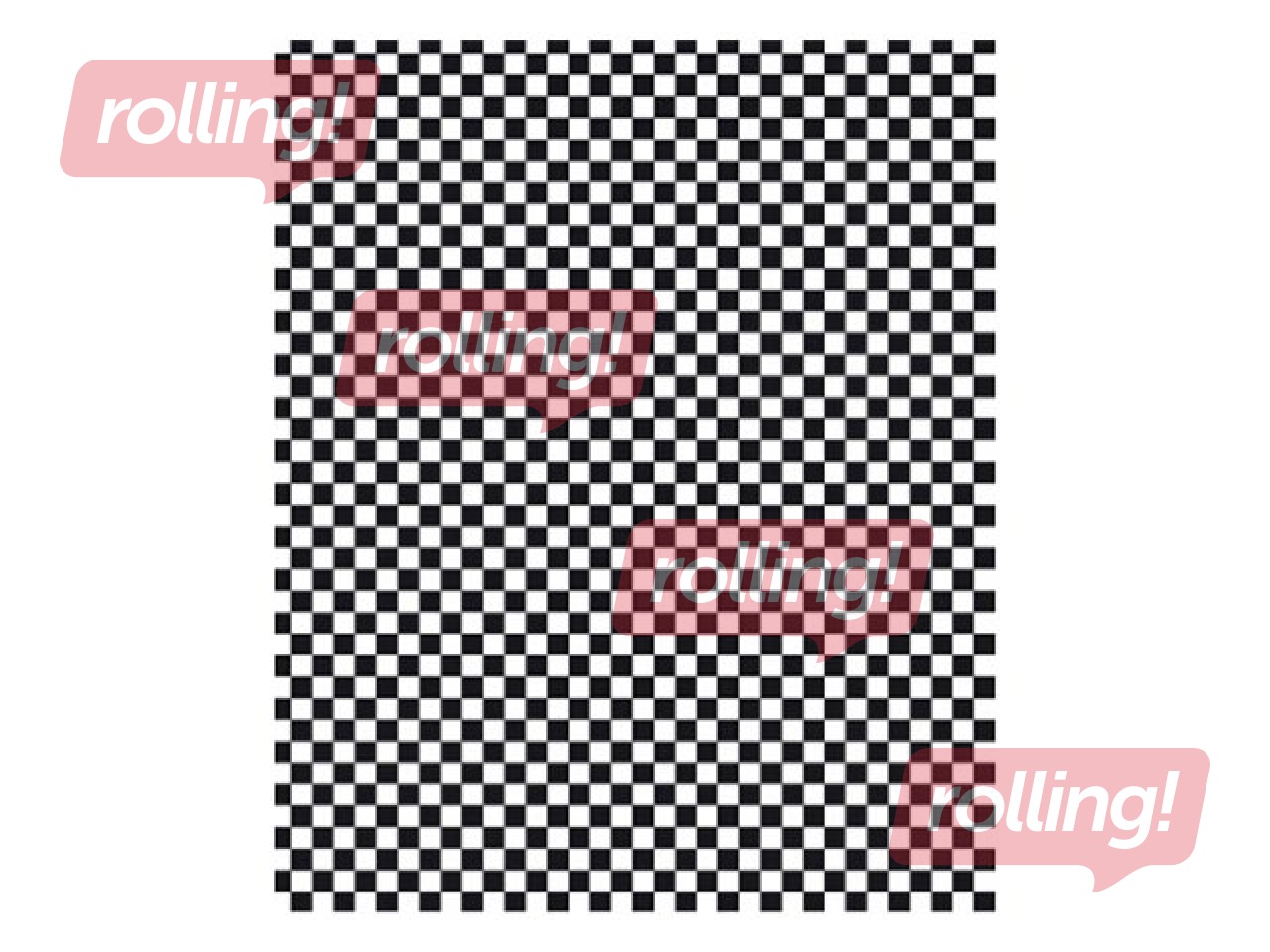 Ietinamais papīrs, uzkodām, melnbalts, 310x310mm, 100 loksnes