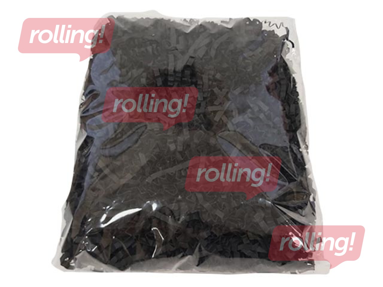 Paberilaastud   20x20 cm, 150 g, must 