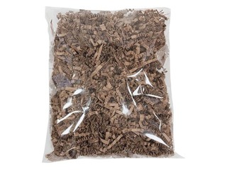 Paper shavings 20x20 cm, 150 g, brown