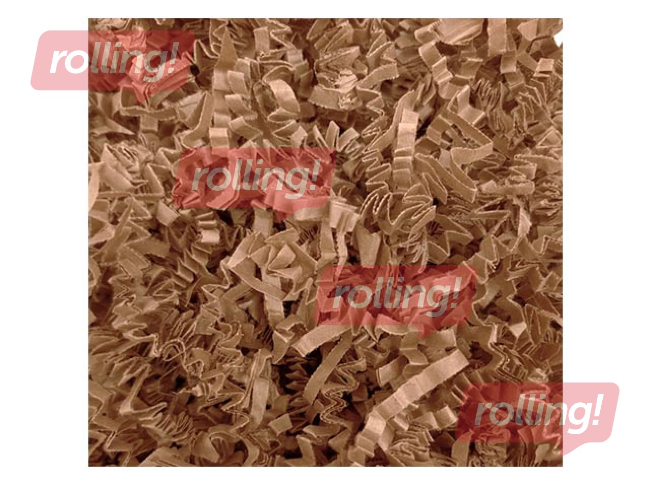 Papīra skaidas 20x20cm, 150 g, brūnas