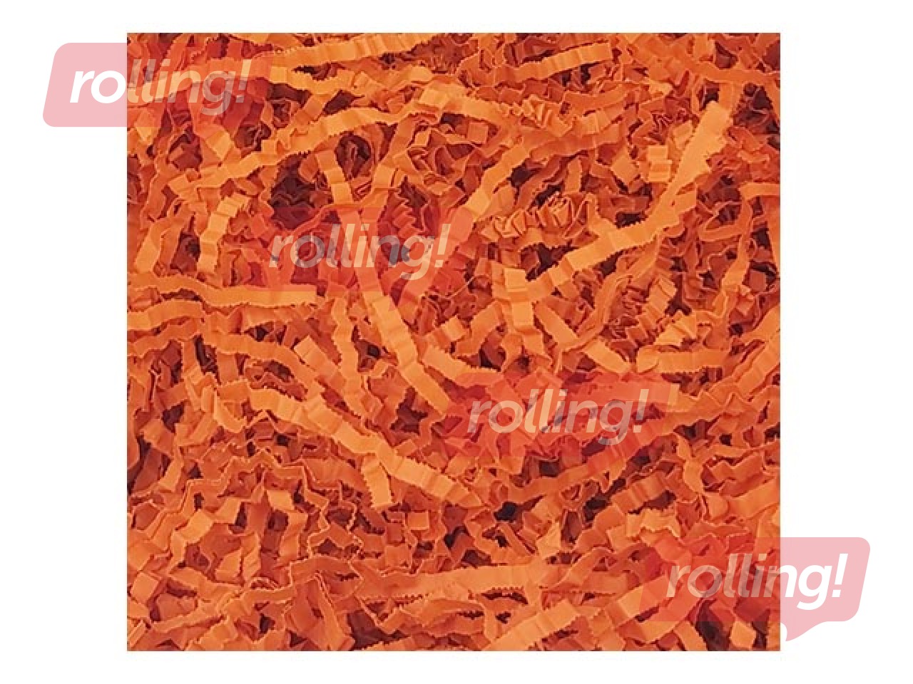 Papīra skaidas 20x25cm, 150 g, oranžas