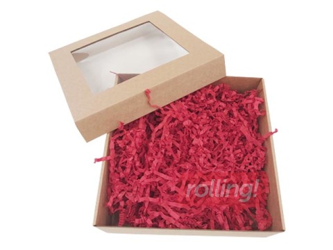 Paberilaastud 20x20 cm, 150 g, punane