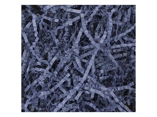 Бумажная стружка 20x20 см, 150 г, темно-синяя