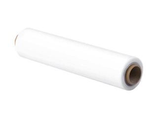 Stretch film for pallet wrapping, 45 cm x 270 m, 17 microns, white