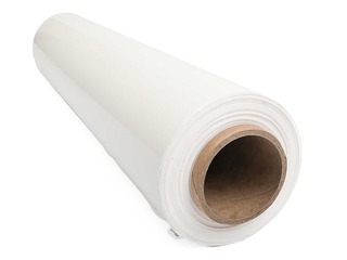 Stretch film for pallet wrapping, 45 cm x 270 m, 17 microns, white