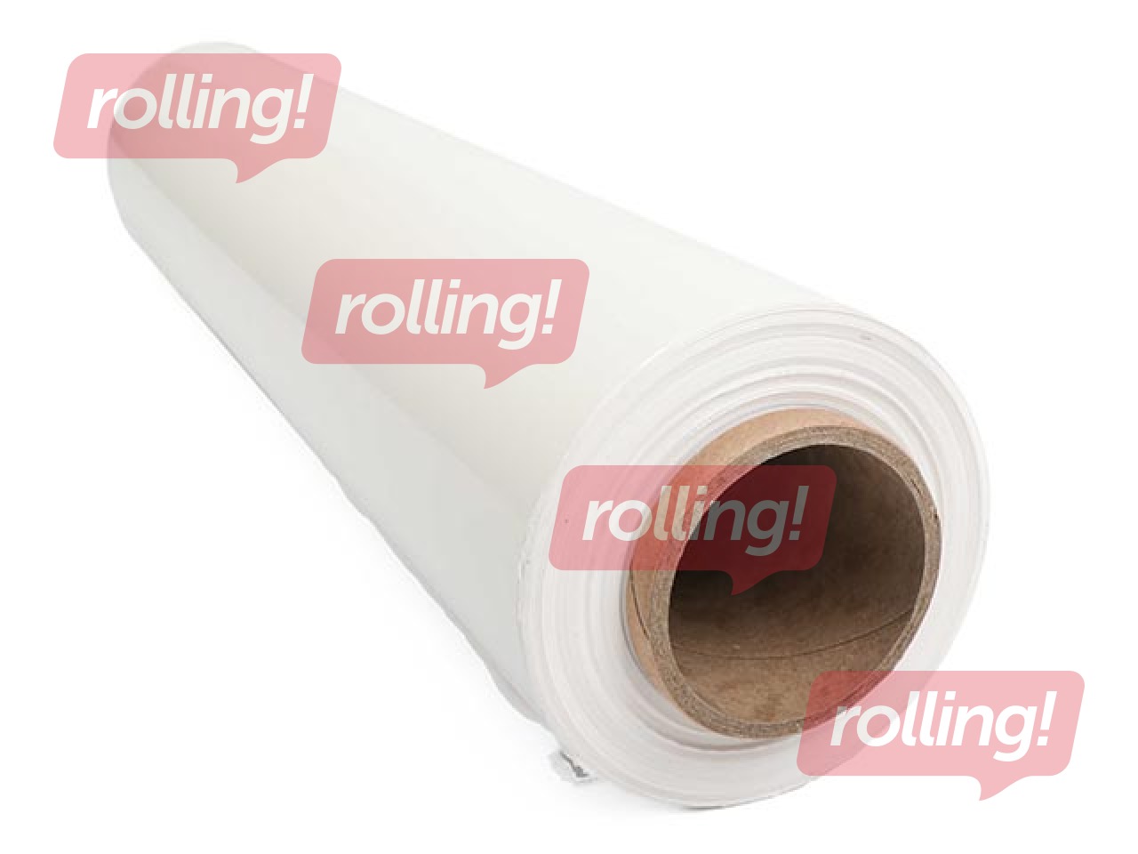 Stretch film for pallet wrapping, 45 cm x 270 m, 17 microns, white
