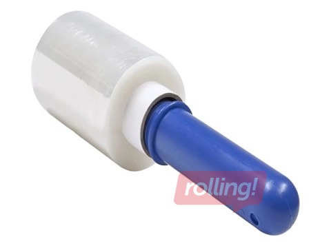 Stretch wrap film Miniroll and dispenser kit