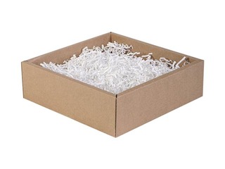 Paper shavings 2 mm, 1 kg, white