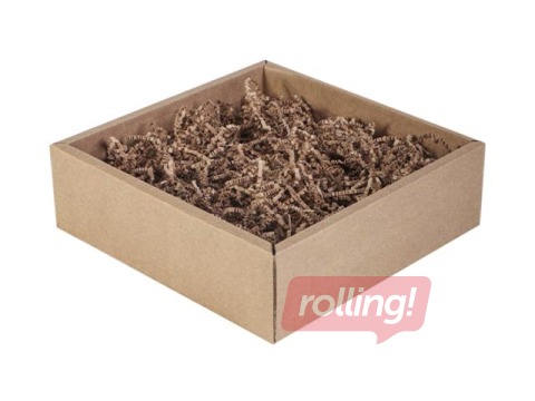 Paper shavings 2 mm, 1 kg, brown