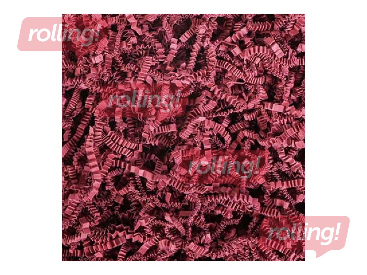 Paberilaastud 4 mm, 1 kg, bordoopunane