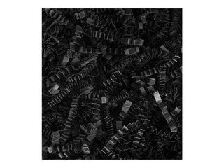 Papīra skaidas 4 mm, 1 kg, melnas