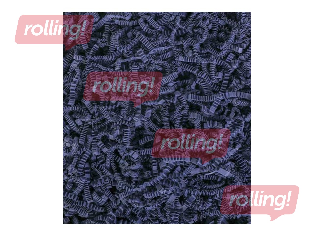 Papīra skaidas 4 mm, 1 kg, tumši zilas