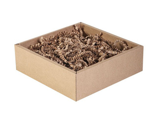 Papīra skaidas 4mm, 5 kg, brūnas