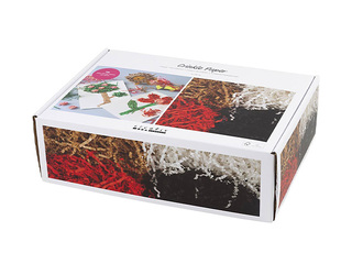 Бумажная стружка, 4 цвета, 3mm, 4x50g