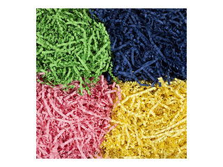 Papīra skaidas, 4 krāsas, 3mm, 4x50g