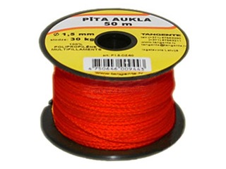 Punutud nöör universal Tangente 1.5 mm, 50 m, punane