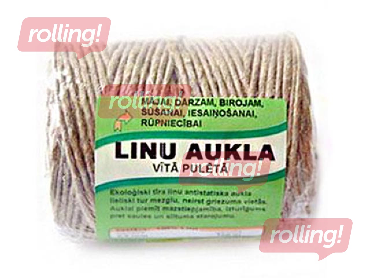 Aukla vīta linu, pulētā Tangente, 2.5 mm, 50 m