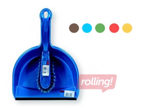 Щётка с совком Konex, разные цвета