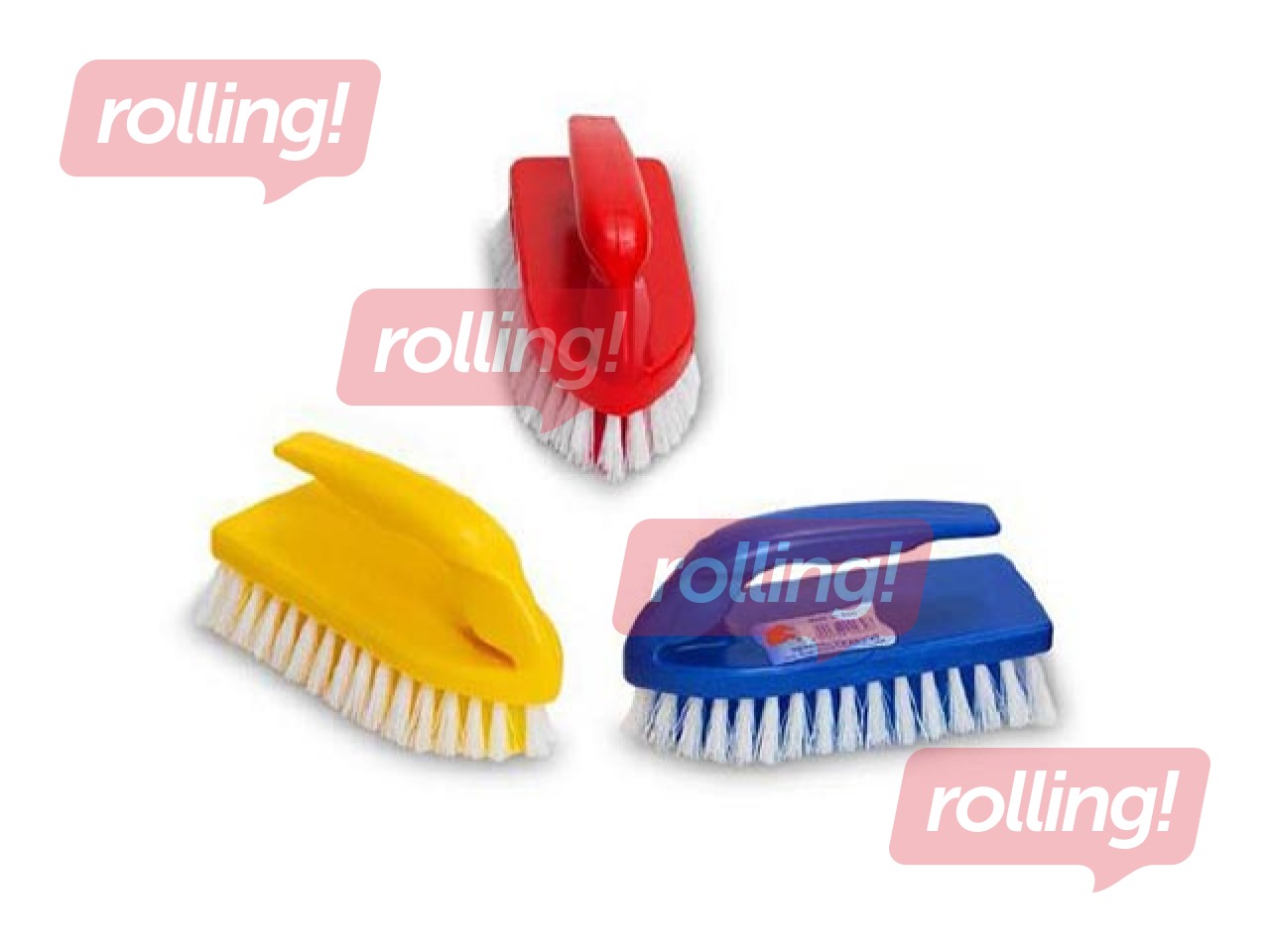 Birstīte Ferrino ar vaļēju rokturi, dažādas krāsas