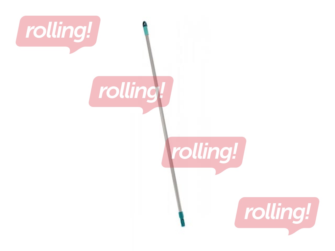 Terasest vars LEIFHEIT, 140 cm