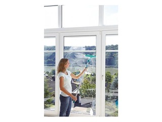 Logu mazgāšanas birste Leifheit 3in1, ar teleskopisku kātu 110-190cm, 33cm