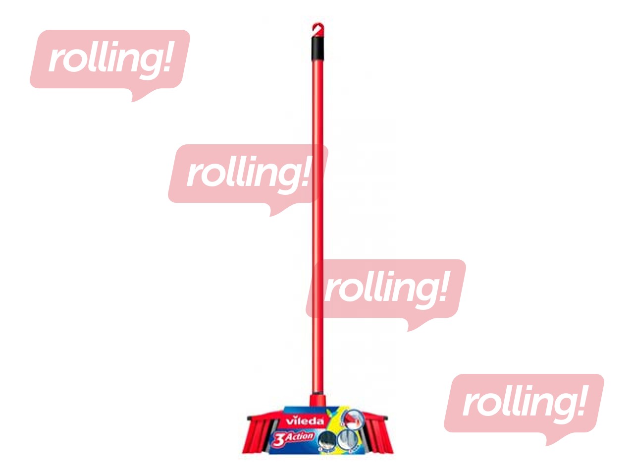 Grīdas birste ar kātu VILEDA 3 Action