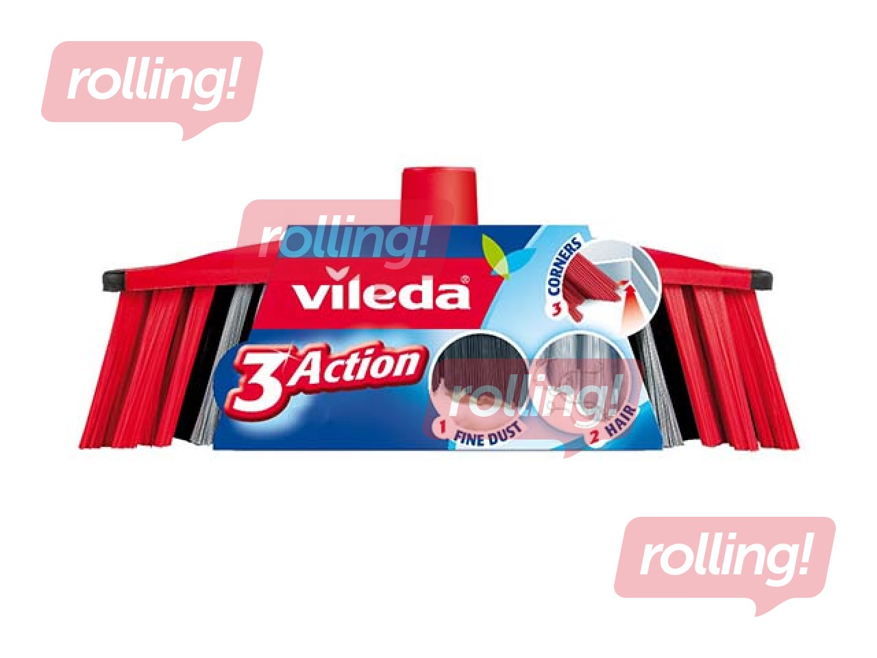 Grīdas birste ar kātu VILEDA 3 Action