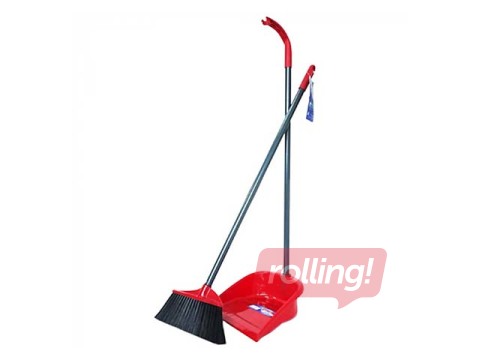 Long handle dustpan with broom VILEDA